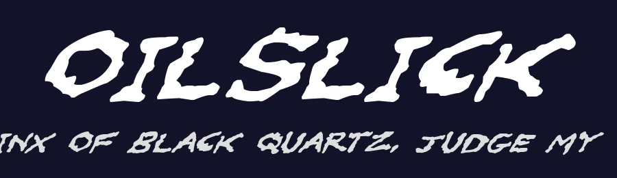 Oilslick by Hawtpixel — Decorative Font — thumbnail 2
