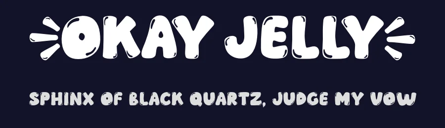 Okay Jelly by MJType — Decorative Font — thumbnail 2