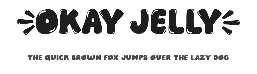Okay Jelly by MJType — Decorative Font