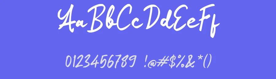 Olalia Signature by wepfont.com — Script Handwritten Font — thumbnail 3