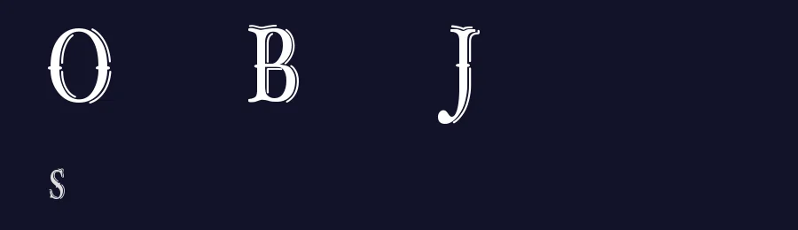 Old Bob Junior by fontsandfashion — Decorative Font — thumbnail 2