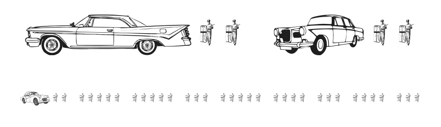 Old Car — Dingbats Font