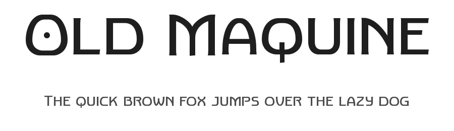 Old Maquine