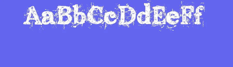 Old Printing Press by Fontscafe.com — Decorative Font — thumbnail 3