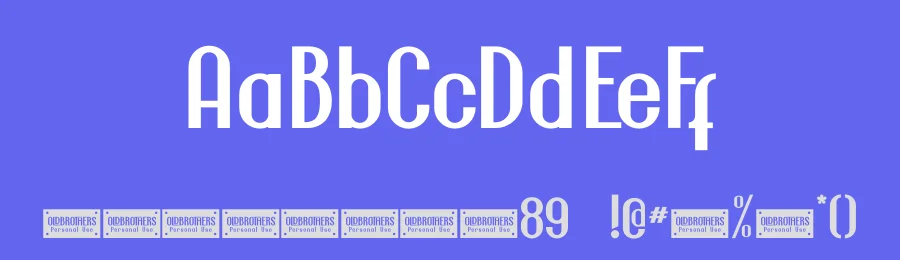 Oldbrothers by Haksen Studio — Sans Serif Font — thumbnail 3