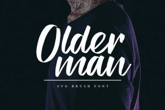 Older Man Font by Maulana Creative — Script Handwritten Font