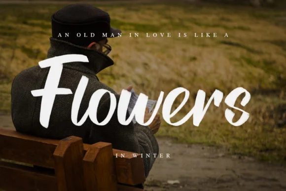 Older Man Font by Maulana Creative — Script Handwritten Font — thumbnail 2
