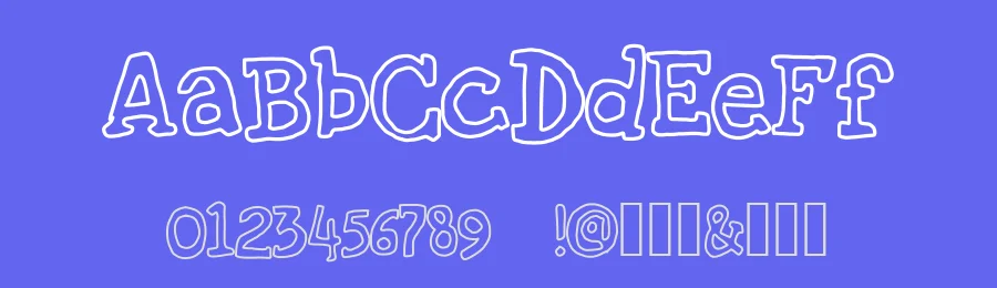 Oldies Cartoon by Geronimo Font Studios — Decorative Font — thumbnail 3