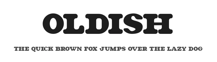 Oldish by Kong Font β Decorative Font