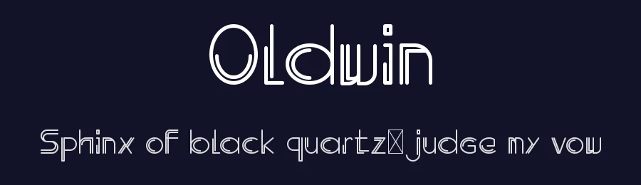 Oldwin by Edric Studio — Decorative Font — thumbnail 2