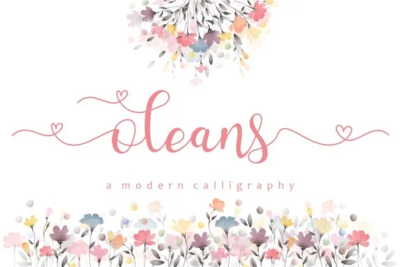 Oleans Font by RT Studio — Script Handwritten Font