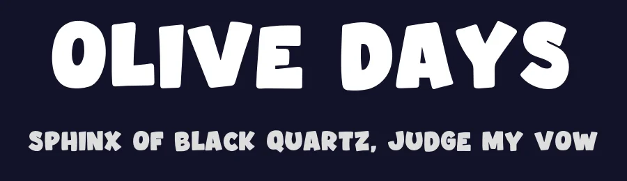 Olive Days by Khurasan — Decorative Font — thumbnail 2