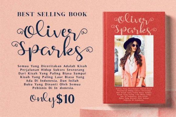 Oliver Sparks Font by Letterena Studios — Script Handwritten Font — thumbnail 3