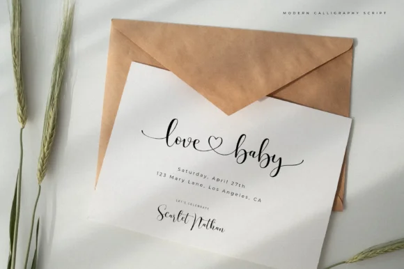 Olivia James Font by SansAndSons — Script Handwritten Font — thumbnail 5