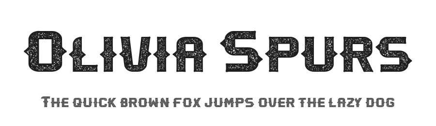 Olivia Spurs by FlatWheat Studios — Decorative Font