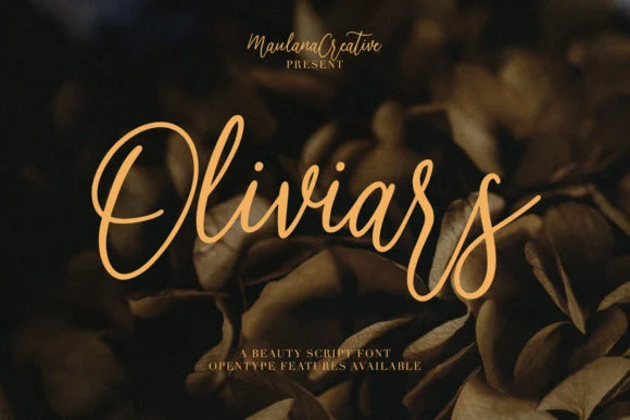 Oliviars Font by Maulana Creative — Script Handwritten Font