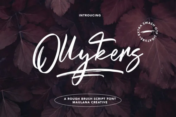 Ollykers Font by Maulana Creative — Script Handwritten Font