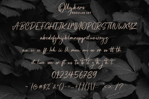 Ollykers Font by Maulana Creative — Script Handwritten Font — thumbnail 7