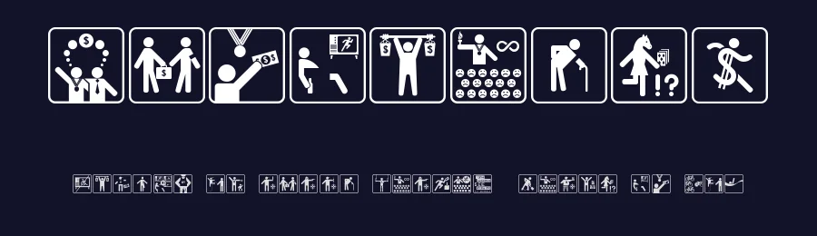 Olympukes by Virus Fonts — Dingbats Font — thumbnail 2
