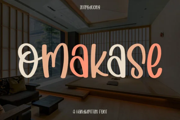 Omakase Font by Wanida Toffy — Script Handwritten Font
