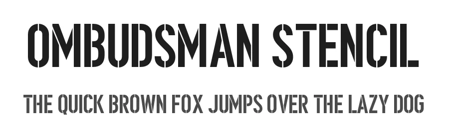 Ombudsman Stencil