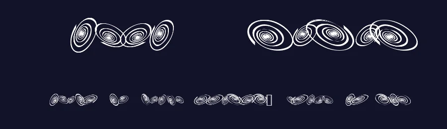 Omega Swirls by Omega Font Labs — Dingbats Font — thumbnail 2