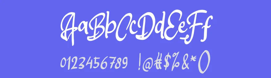 Omesh by Riki — Script Handwritten Font — thumbnail 3