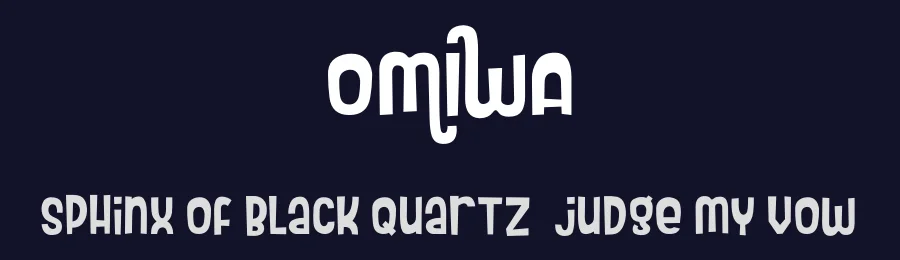 Omiwa by Subectype & Orenari — Decorative Font — thumbnail 2