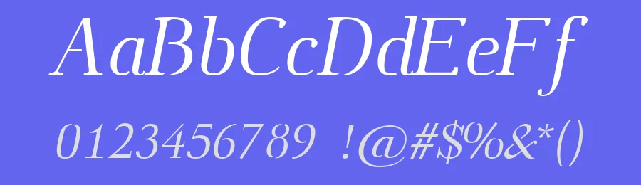 Omologo by Bellini Studio — Serif Font — thumbnail 3