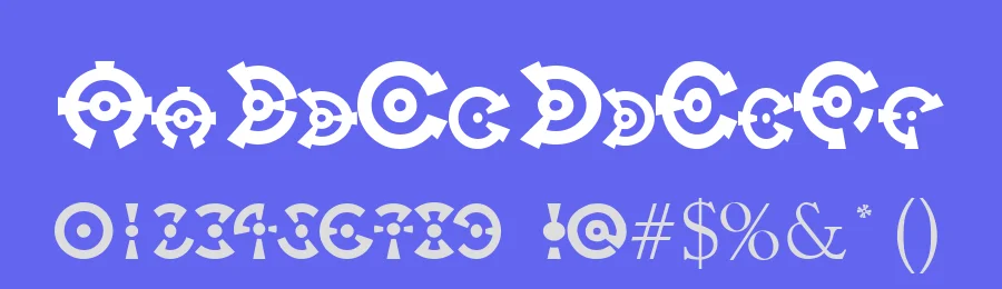 On Target by Mahdi Salah — Decorative Font — thumbnail 3