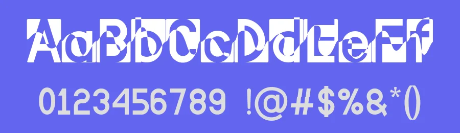 On the Other Side by Indra Gunawan — Decorative Font — thumbnail 3