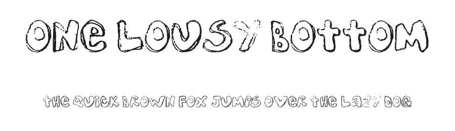 One Lousy Bottom