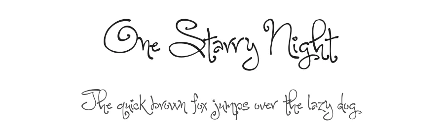 One Starry Night