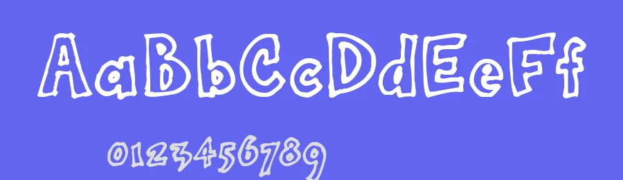 Onepunch Jim by JOEBOB graphics — Decorative Font — thumbnail 3
