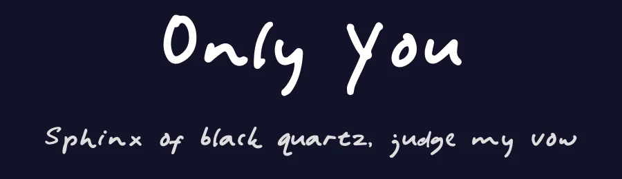 Only You by Gratisan — Script Handwritten Font — thumbnail 2