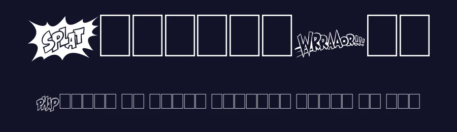 OnomatoBom by imagex — Dingbats Font — thumbnail 2