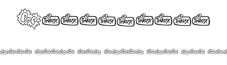 Onomatopaf by imagex — Dingbats Font