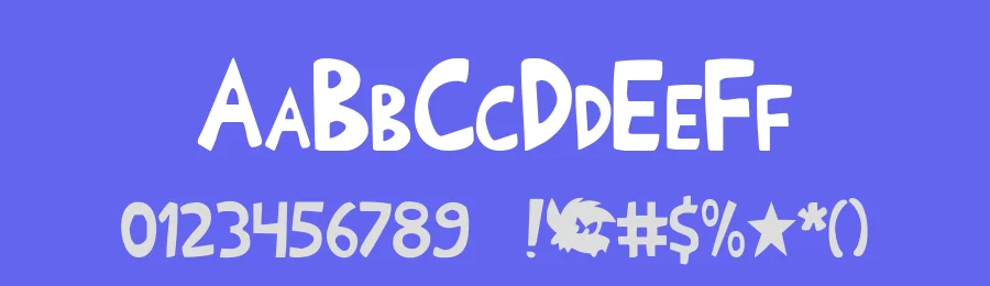 Onomato Shark! by Aryel Filipe — Decorative Font — thumbnail 3