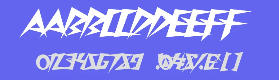 Onslaughter by Chequered Ink — Decorative Font — thumbnail 3