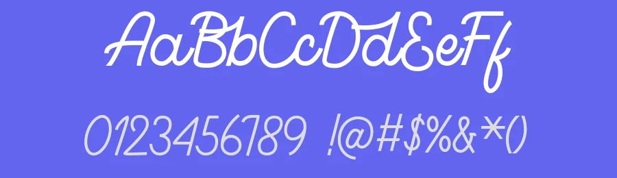 On the hill by Skilline Fonts — Script Handwritten Font — thumbnail 3