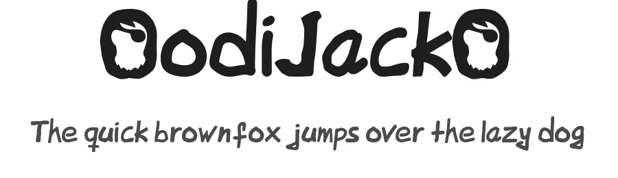 OodiJackO by Tero Viitamäki — Decorative Font