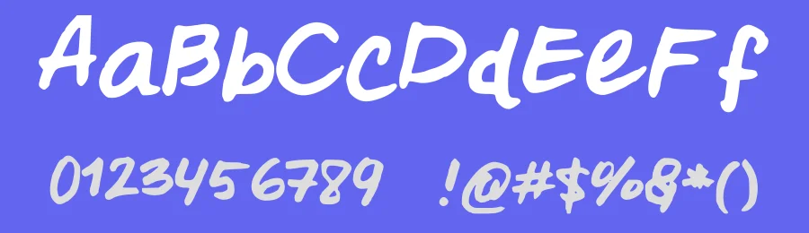 Oohlalalulucurvy by Nayda Florez — Script Handwritten Font — thumbnail 3