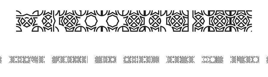 Opattfram01 by gluk — Dingbats Font