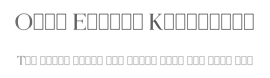 Open Egmont Kapitalen by koeiekat — Decorative Font