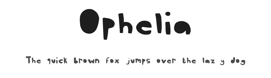 Ophelia by kaitalanisdesigns — Decorative Font
