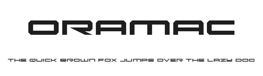 Oramac by Iconian Fonts β Display Font