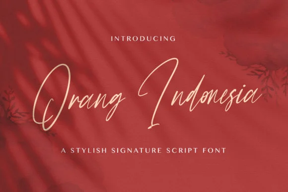 Orang Indonesia Font by StringLabs — Script Handwritten Font