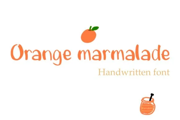 Orange Marmalade Font by Temtemdesign — Script Handwritten Font