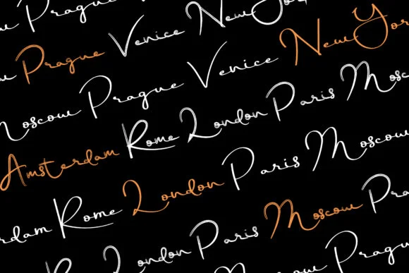 Orange Pumpkin Font by erlosDESIGN — Script Handwritten Font — thumbnail 3