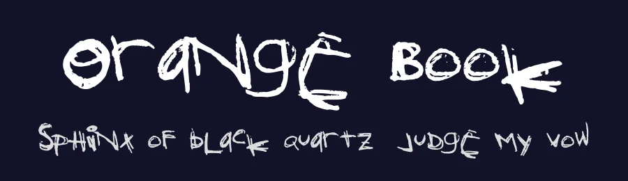 Orange Book by Remedy667 — Script Handwritten Font — thumbnail 2